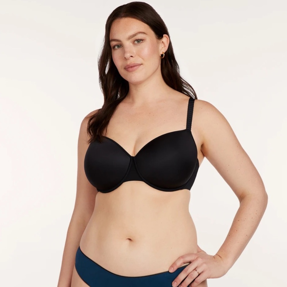 ThirdLove Black Tshirt Bra Like New